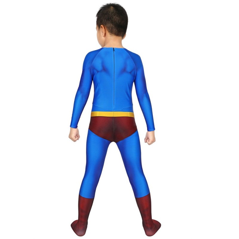 Kids Superman Suit Superman Returns Cosplay Blue Suit | HMCosplay